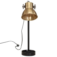 Lampada a Scrivania 25 W Ottone Anticato 15x15x55 cm E27 371849