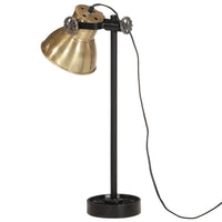 Lampada a Scrivania 25 W Ottone Anticato 15x15x55 cm E27 371849