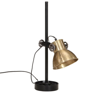 Lampada a Scrivania 25 W Ottone Anticato 15x15x55 cm E27 371849