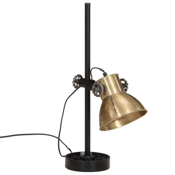 Lampada a Scrivania 25 W Ottone Anticato 15x15x55 cm E27 371849