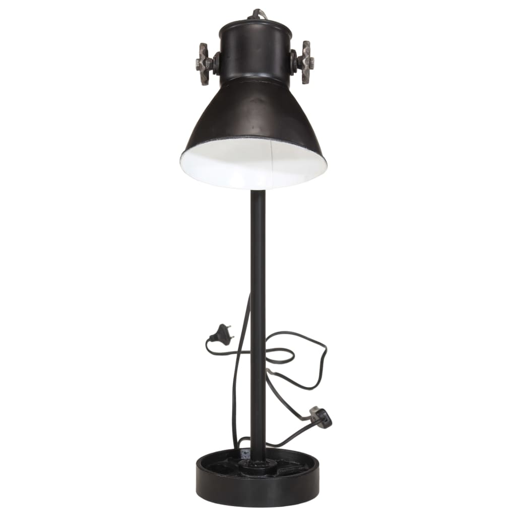 Lampada da Scrivania 25 W Nera 15x15x55 cm E27 371850