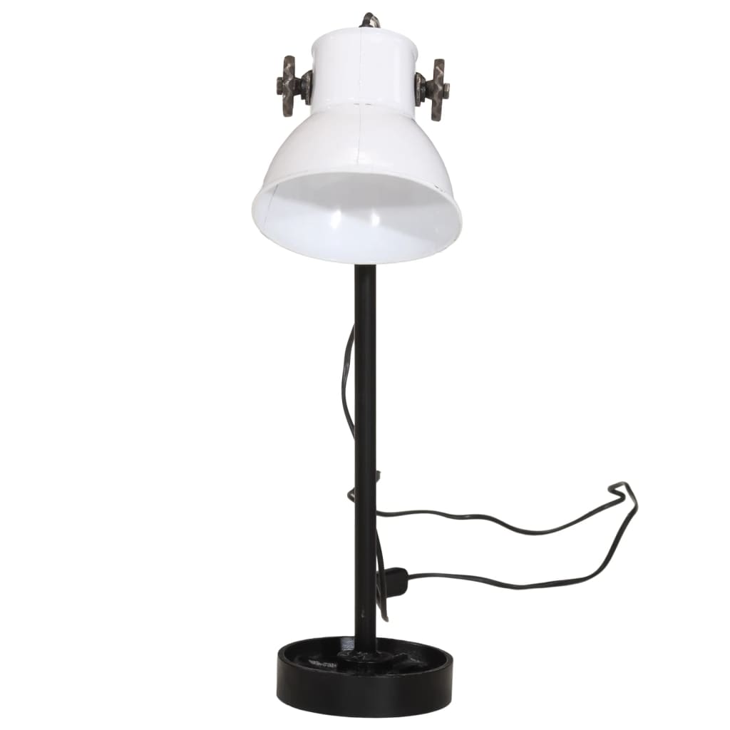 Lampada da Scrivania 25 W Bianca 15x15x55 cm E27 371851