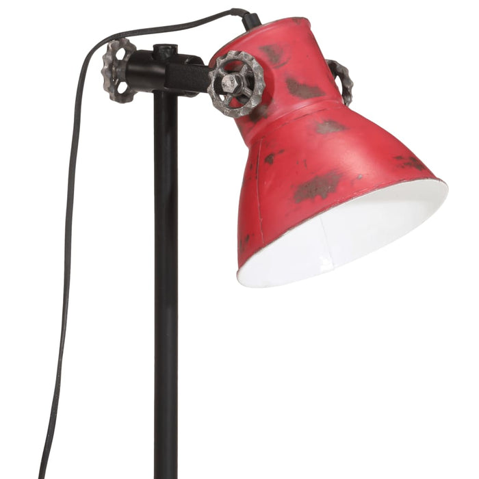 Lampada da Scrivania 25 W Rosso Anticato 15x15x55 cm E27 371854