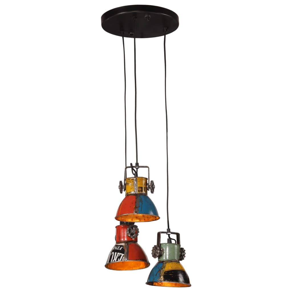 Lampada Pensile 25 W Multicolore 30x30x100 cm E27 371859