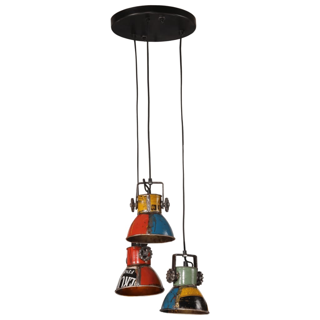 Lampada Pensile 25 W Multicolore 30x30x100 cm E27 371859