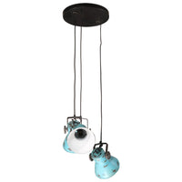 Lampada Pensile 25 W Blu Anticato 30x30x100 cm E27 371860