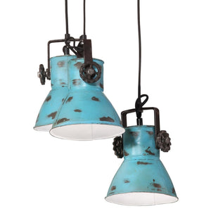 Lampada Pensile 25 W Blu Anticato 30x30x100 cm E27 371860