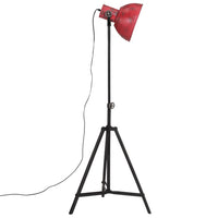 Lampada da Terra 25 W Rosso Anticato 61x61x90/150 cm E27 371868