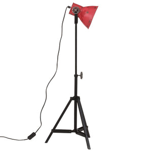 Lampada da Terra 25 W Rosso Anticato 35x35x65/95 cm E27 371875