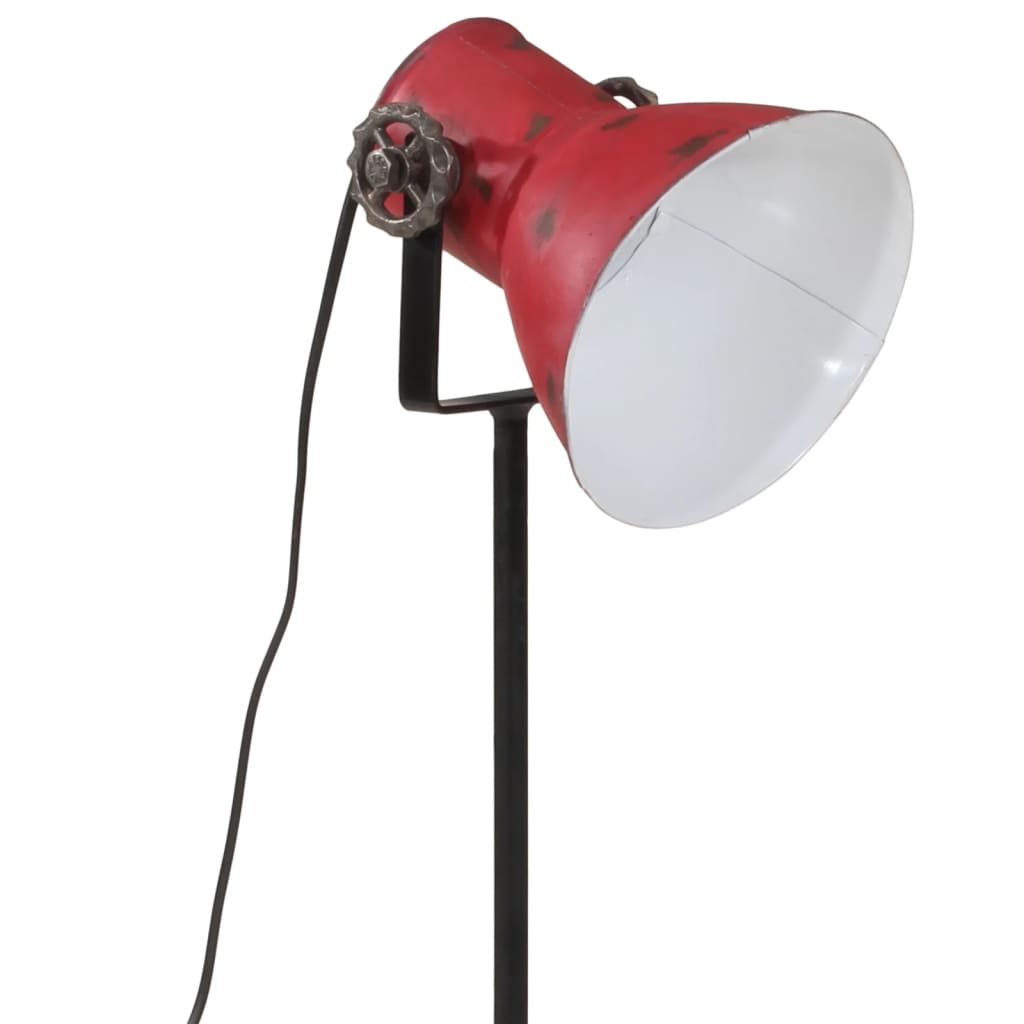 Lampada da Terra 25 W Rosso Anticato 35x35x65/95 cm E27 371875