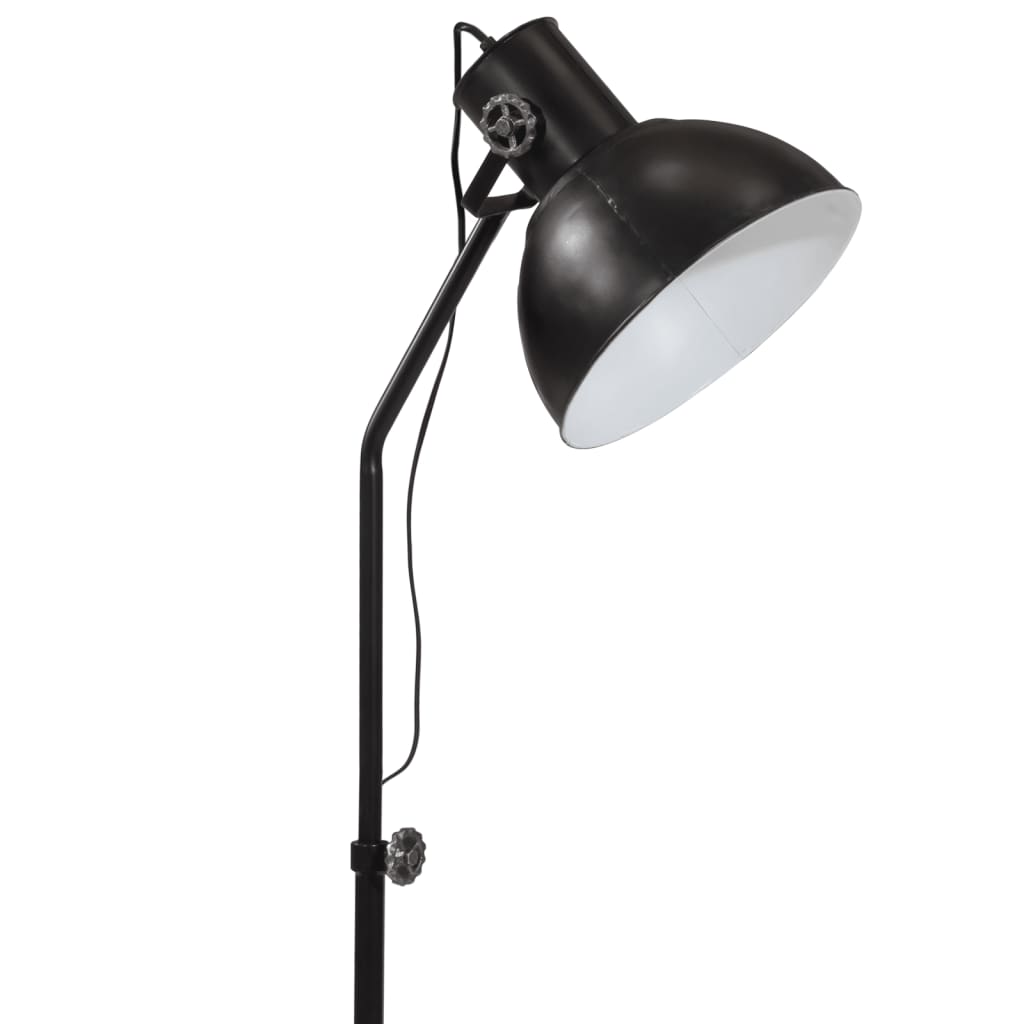 Lampada da Terra 25 W Nera 30x30x90-150 cm E27 371878