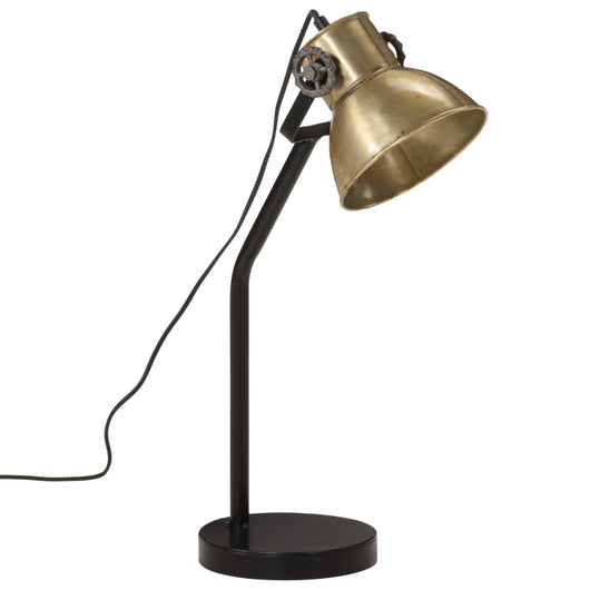 Lampada a Scrivania 25 W Ottone Anticato 17x17x60 cm E27 371884