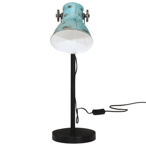 Lampada da Scrivania 25 W Blu Anticato 17x17x60 cm E27 371888