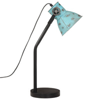 Lampada da Scrivania 25 W Blu Anticato 17x17x60 cm E27 371888