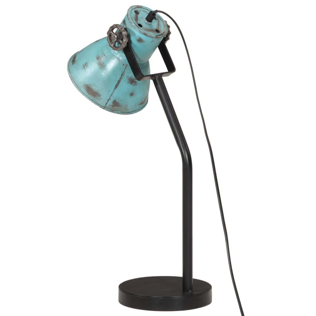 Lampada da Scrivania 25 W Blu Anticato 17x17x60 cm E27 371888