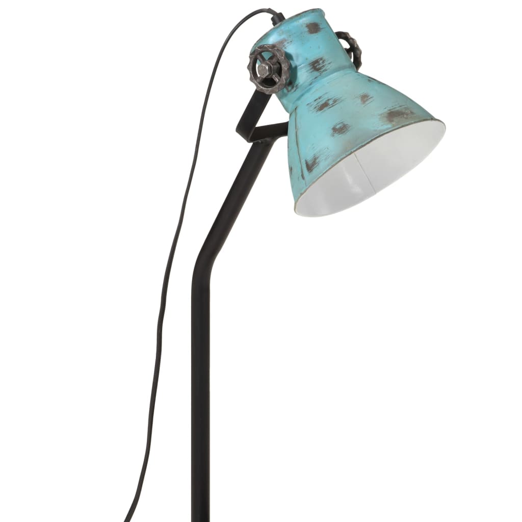 Lampada da Scrivania 25 W Blu Anticato 17x17x60 cm E27 371888