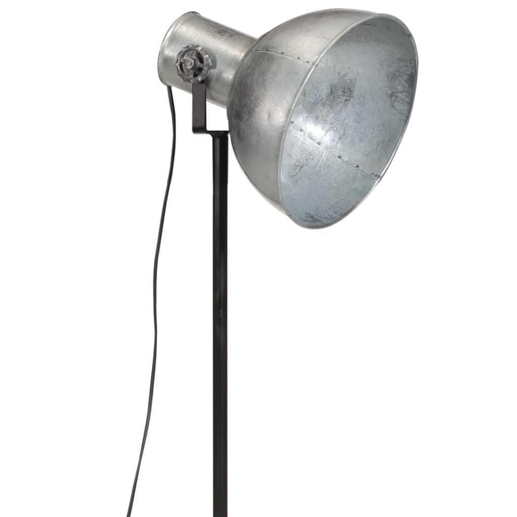 Lampada da Terra 25 W Argento Vintage 75x75x90-150 cm E27 371890