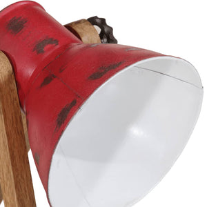 Lampada da Scrivania 25 W Rosso Anticato 30x17x40 cm E27 371903