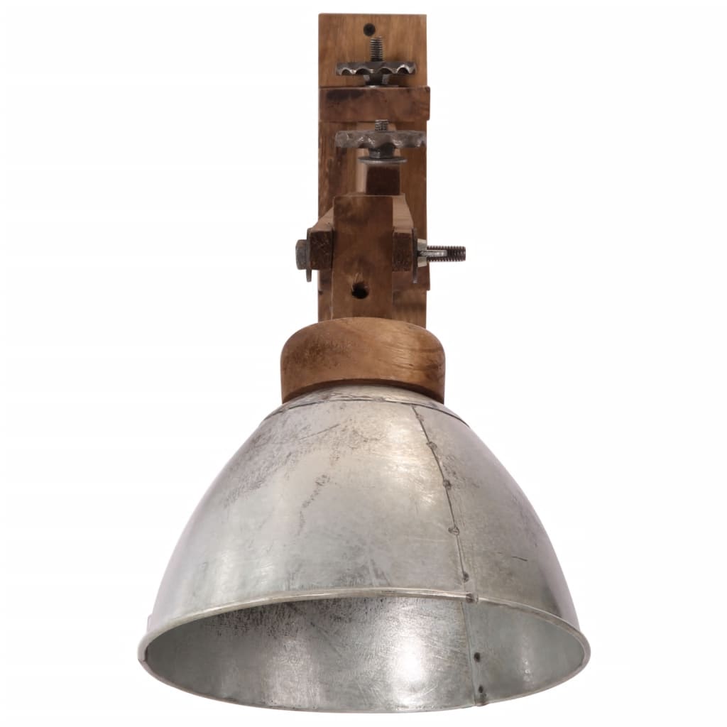 Lampada a Parete 25 W Argento Vintage E27 371909