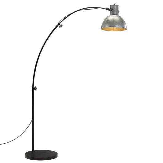 Lampada da Terra 25 W Argento Vintage 150 cm E27 371935