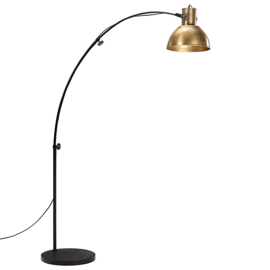 Lampada da Terra 25 W Ottone Anticato 150 cm E27 371936