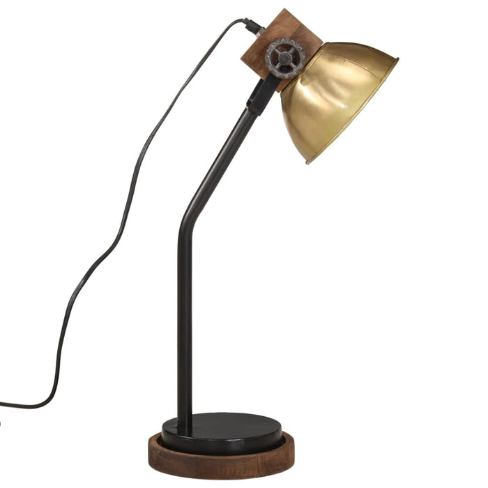 Lampada a Scrivania 25 W Ottone Anticato 18x18x60 cm E27 371950