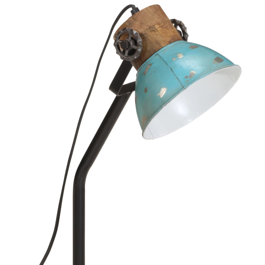 Lampada da Scrivania 25 W Blu Anticato 18x18x60 cm E27 371954