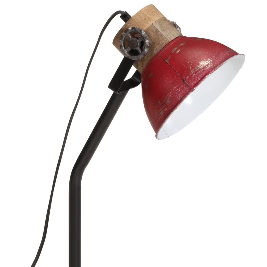 Lampada da Scrivania 25 W Rosso Anticato 18x18x60 cm E27 371955