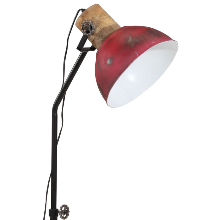 Lampada da Terra 25 W Rosso Anticato 30x30x100-150 cm E27 371962