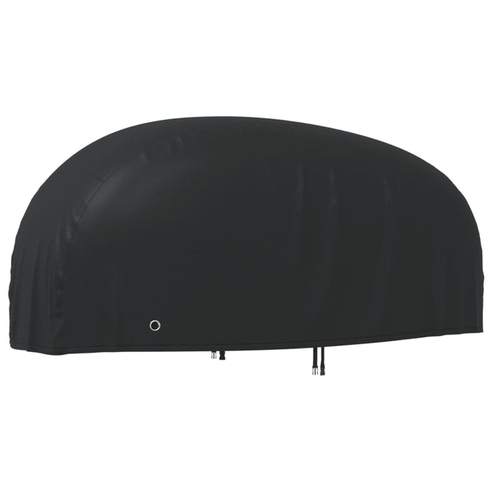 Copertura per Moto Nera 245x105x125 cm 210D Oxford 359692