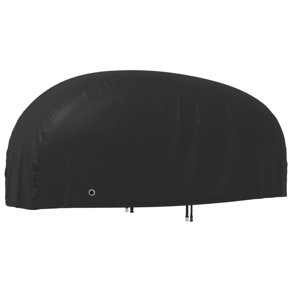 Copertura per Moto Nera 265x105x125 cm 210D Oxford 359693