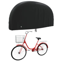 Copertura per Bici Nera 200x70x110 cm 190T Oxfordcod mxl 108675