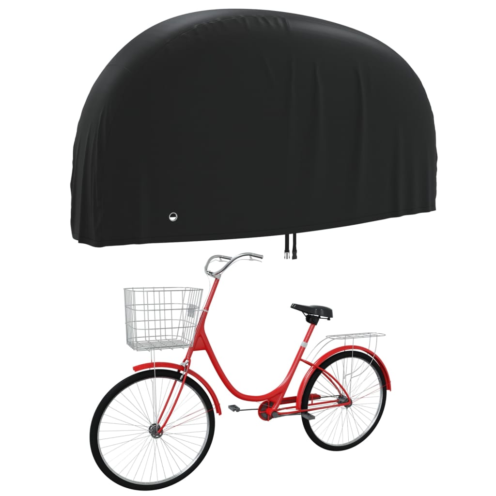 Copertura per Bici Nera 200x70x110 cm 190T Oxford 359695