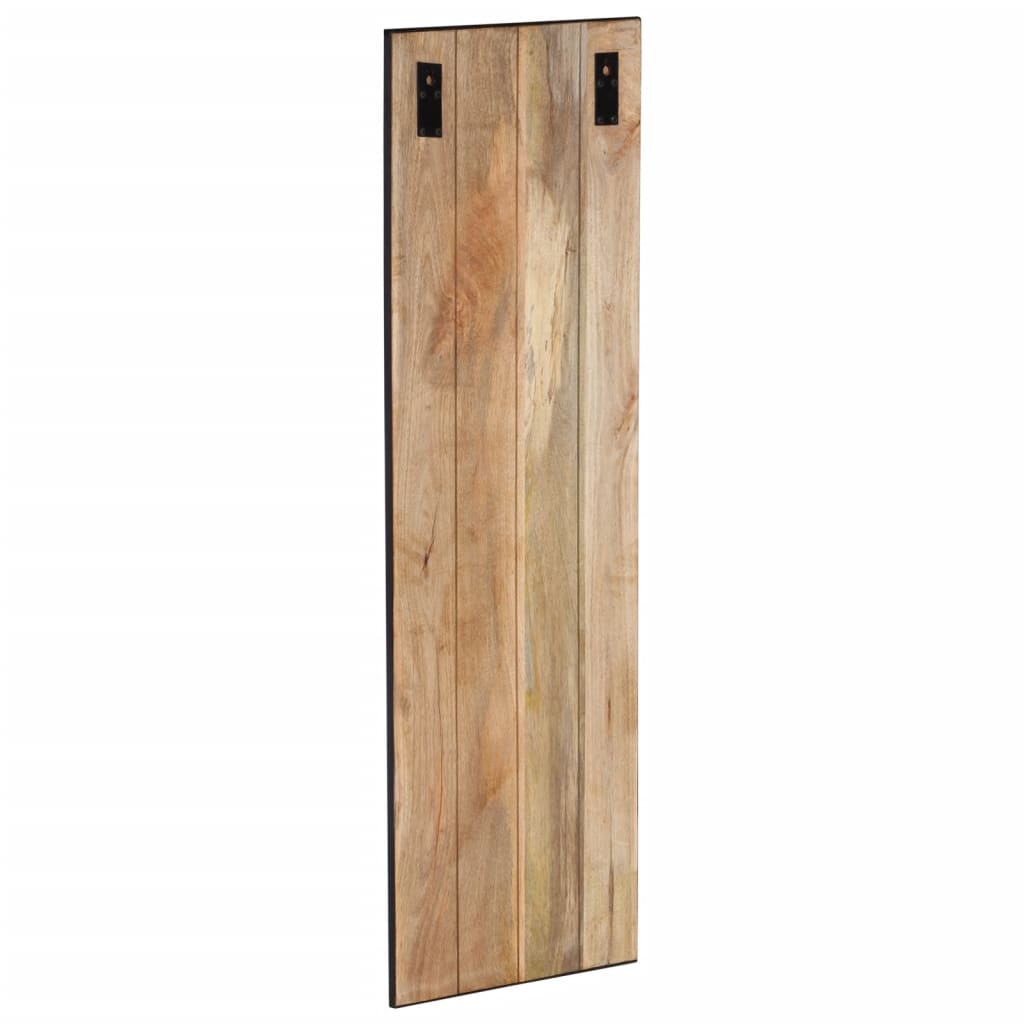 Appendiabiti 35x8x110 cm in Legno Massello Grezzo di Mango 358918