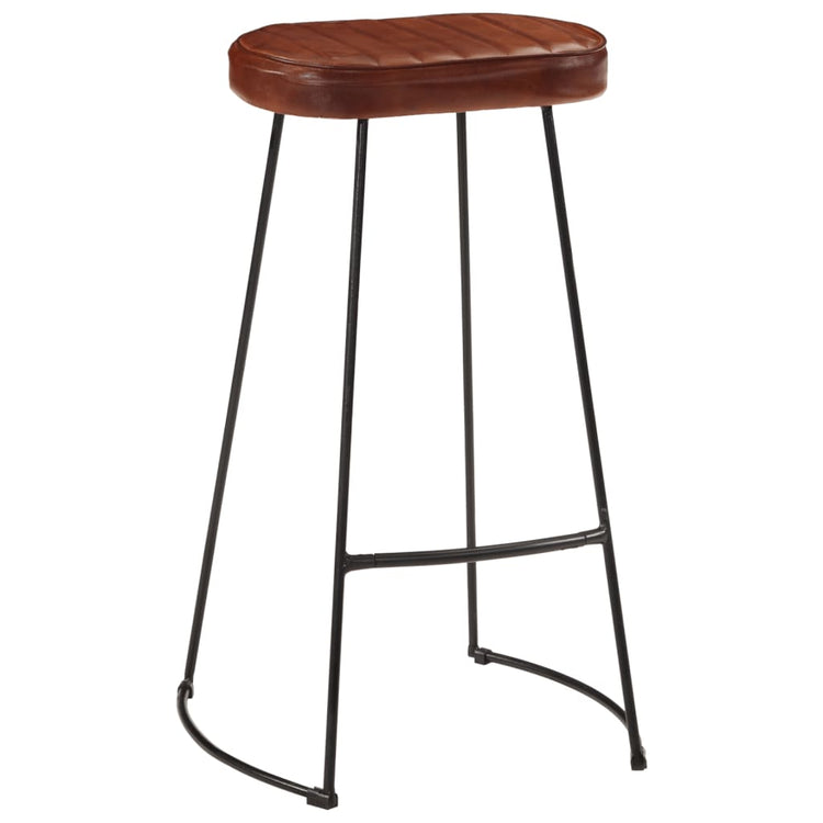 Sgabelli da Bar Gavin 2 pz Marrone Scuro 44x37,5x78 cm 358921