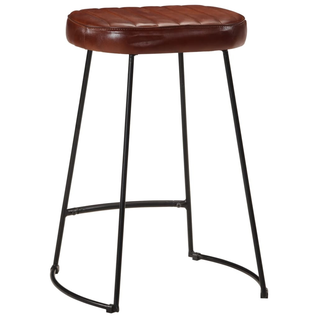 Sgabelli da Bar 2 pz Marrone Scuro 41x29x62 cm 358924