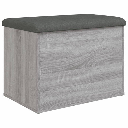 Panca Portaoggetti Grigio Sonoma 62x42x45 cm Legno Multistratocod mxl 109546