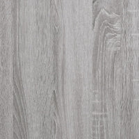 Panca Portaoggetti Grigio Sonoma 42x42x46 cm Legno Multistrato 835066