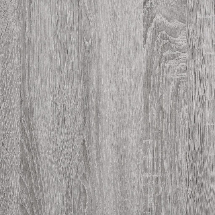 Panca Portaoggetti Grigio Sonoma 62x42x46 cm Legno Multistrato 835073