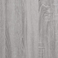 Panca Portaoggetti Grigio Sonoma 85,5x42x73,5 cm Multistrato 835237