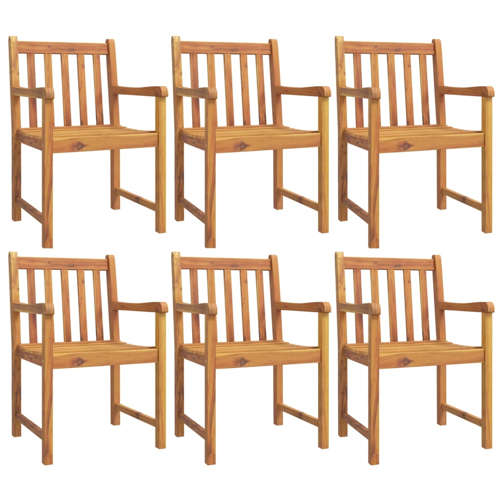 Set da Pranzo da Giardino 7 pz in Legno Massello di Acacia 3206278