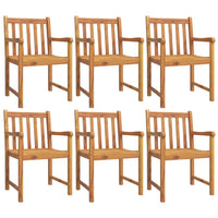 Set da Pranzo da Giardino 7 pz in Legno Massello di Acacia 3206278