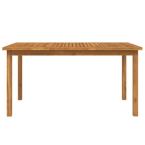 Set da Pranzo da Giardino 7 pz in Legno Massello di Acacia 3206278