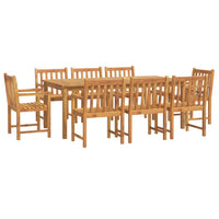 Set da Pranzo da Giardino 9 pz Legno Massello di Acacia 3206280