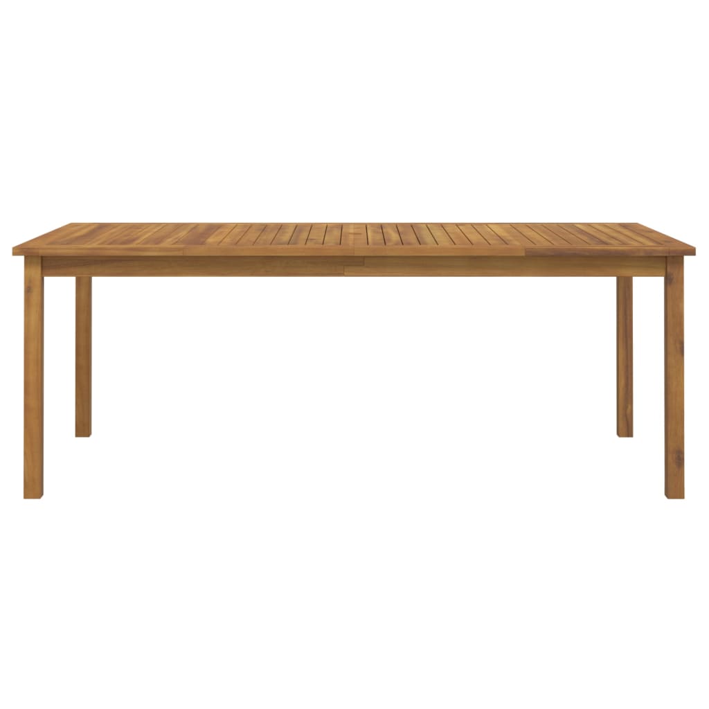 Set da Pranzo da Giardino 9 pz Legno Massello di Acacia 3206280