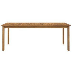 Set da Pranzo da Giardino 9 pz Legno Massello di Acacia 3206280