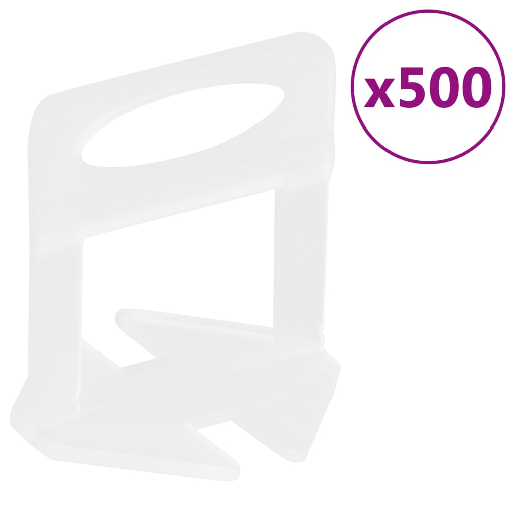 Sistema di Livellamento per Piastrelle 250 Cunei 500 Clip 1 mm 155285