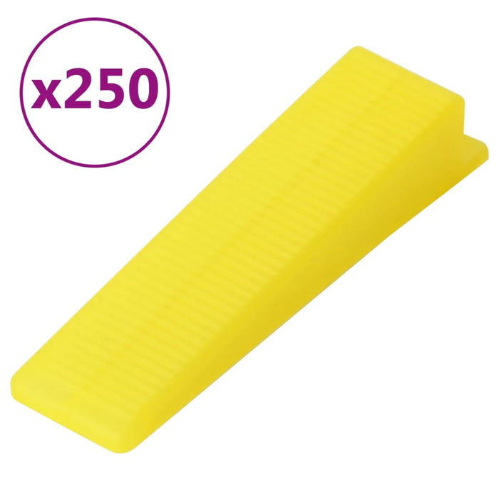 Sistema di Livellamento per Piastrelle 250 Cunei 500 Clip 1 mm 155285