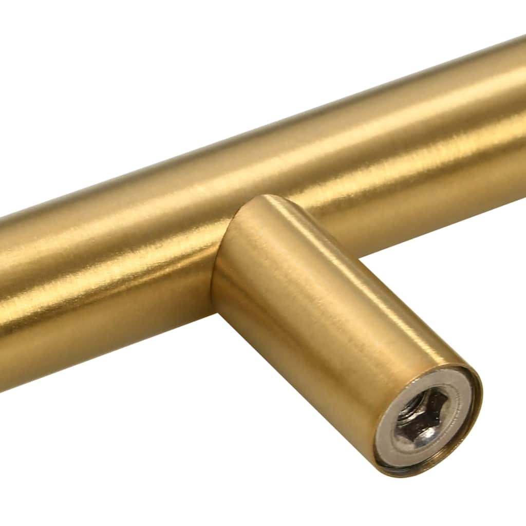 Maniglie per Mobili 5pz Oro 320mm in Acciaio Inox 155362