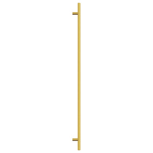 Maniglie per Mobili 5pz Oro 480mm in Acciaio Inox 155363